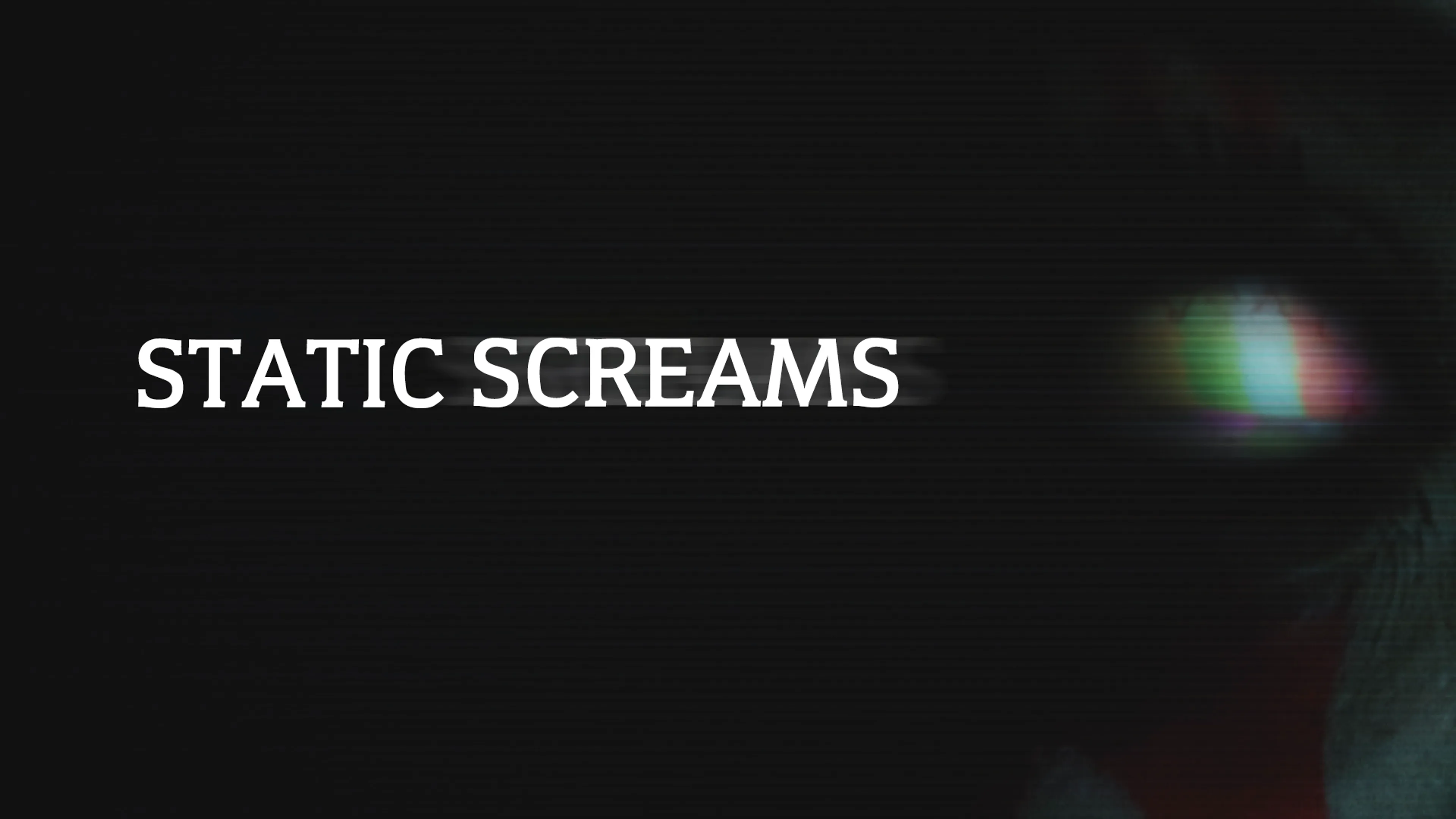 Static Screams poster